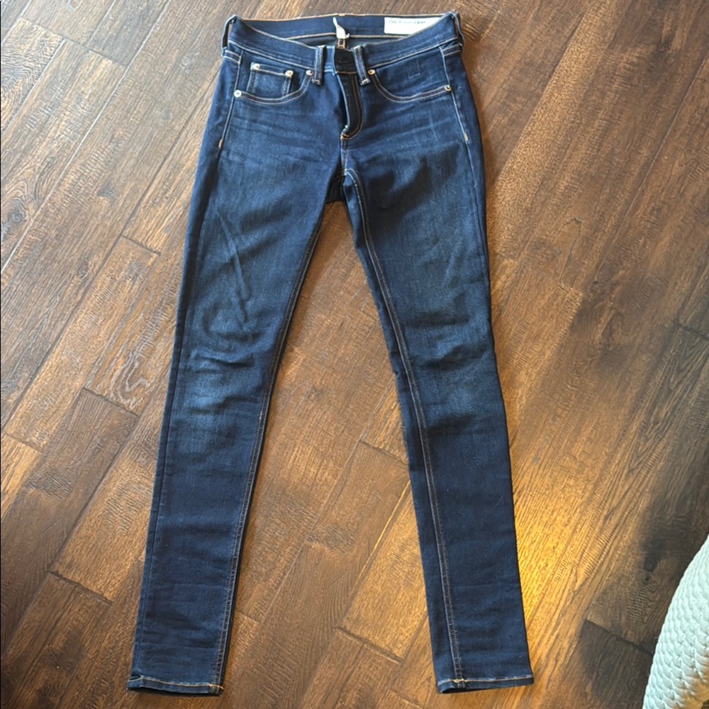 Rag & Bone Blue Skinny Jeans